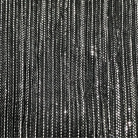 Isabel Marant Étoile Beatrice Gunmetal Metallic Skirt Size 38 - Picture 15 of 16